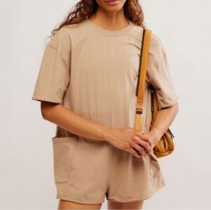 NWT FP Movement Hot Shot Romper Tee. Large